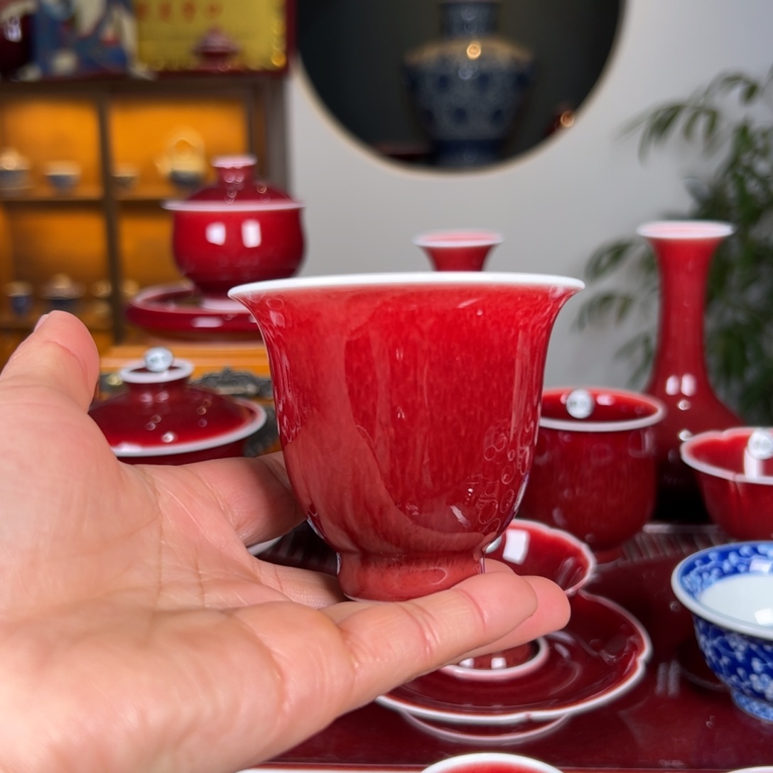 杯子景德镇原矿陶瓷杯