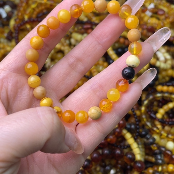 琥珀未镶嵌珠宝奇石