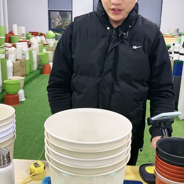 微瑕矮陶口23.6高17混色5只无托