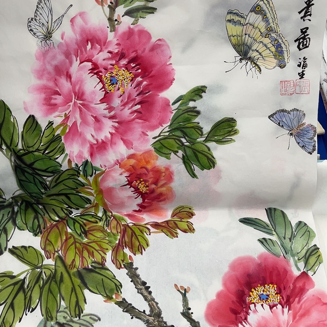 国画纯手绘作品欣赏