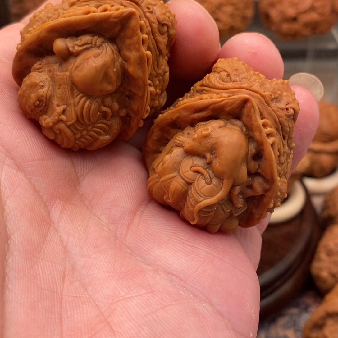 *****手串/手链核桃佛肚金蟾