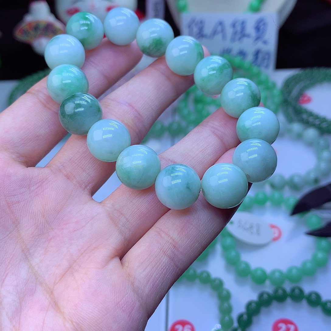 翡翠毛衣链未镶嵌卡13