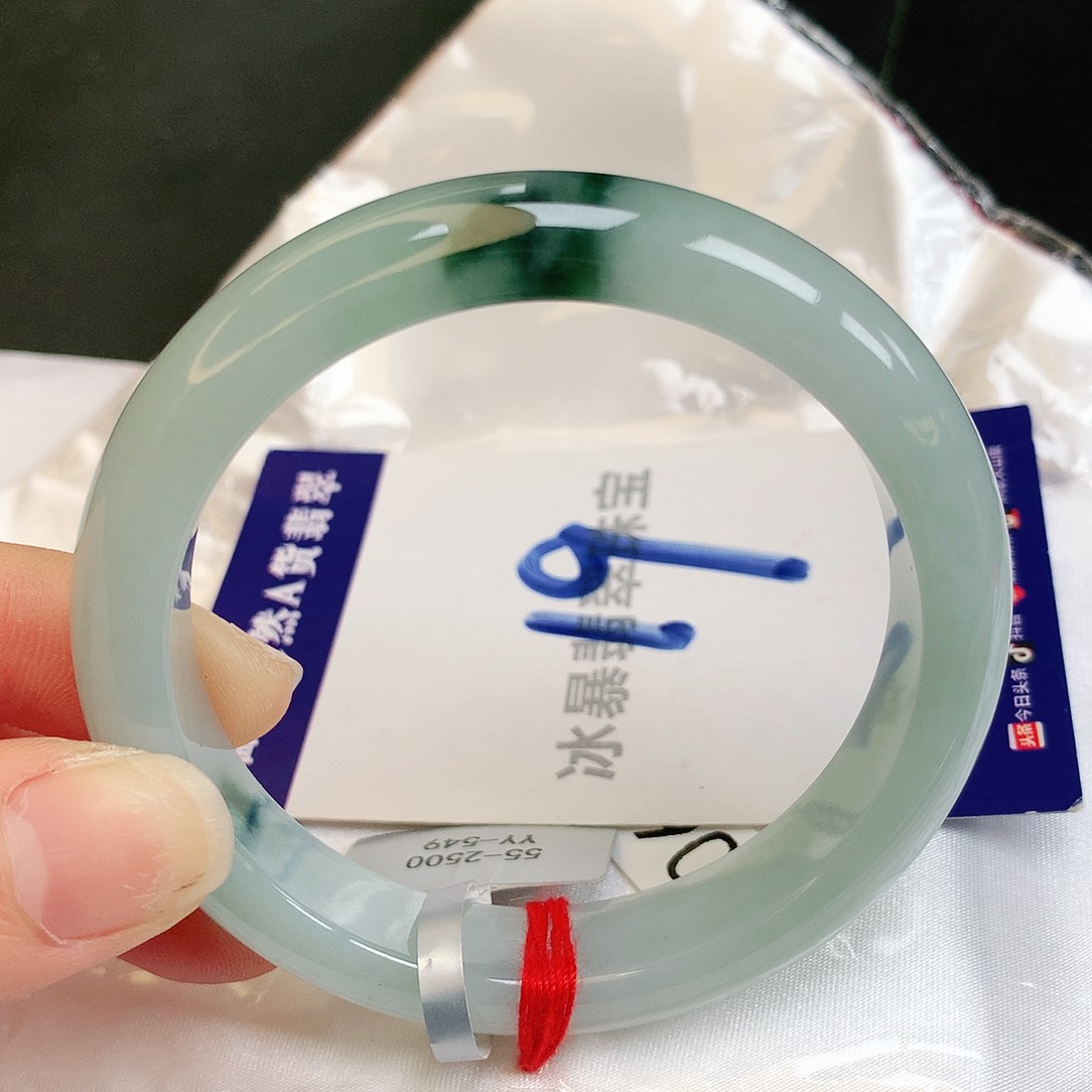 翡翠手镯未镶嵌缅甸天然a货翡翠