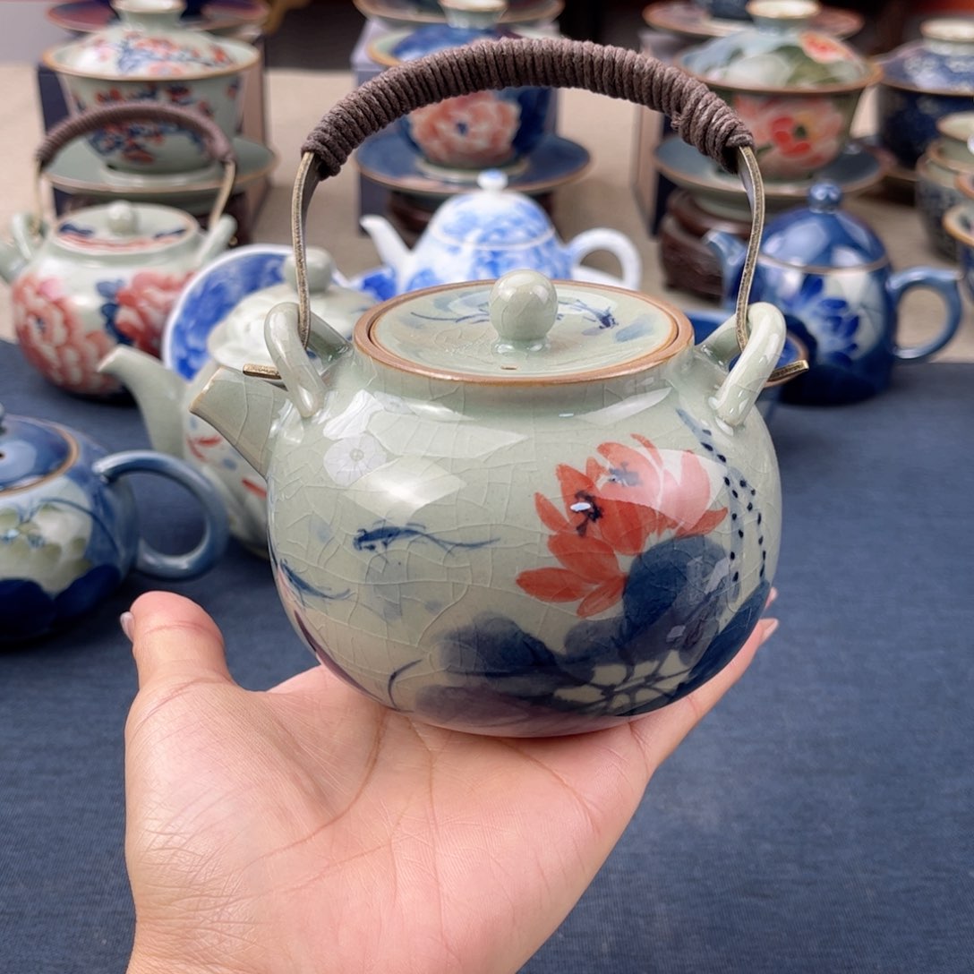 杯景德镇手绘手工茶具