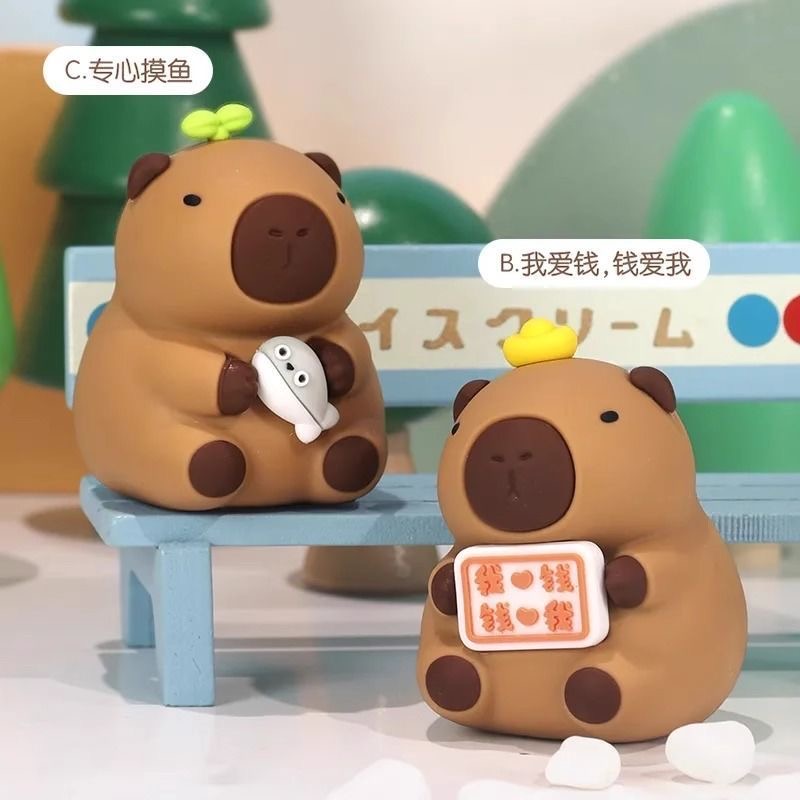 卡皮巴拉可爱摆件