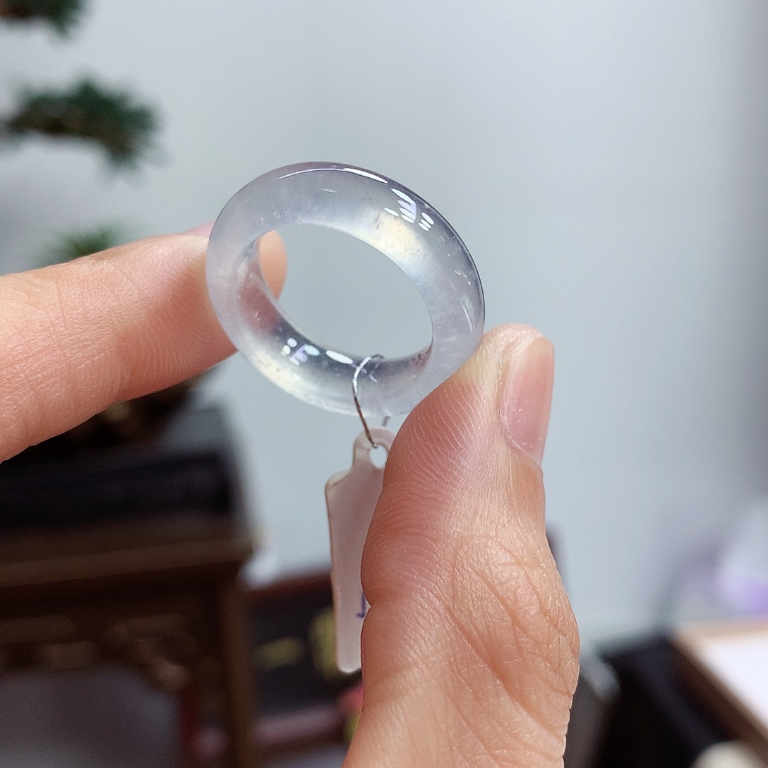 未镶嵌戒指翡翠14号