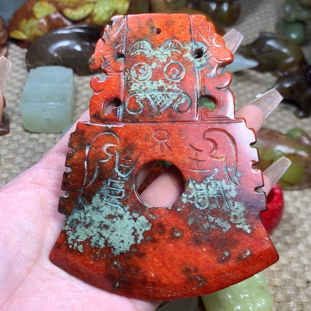 白玉菩提吊坠挂件