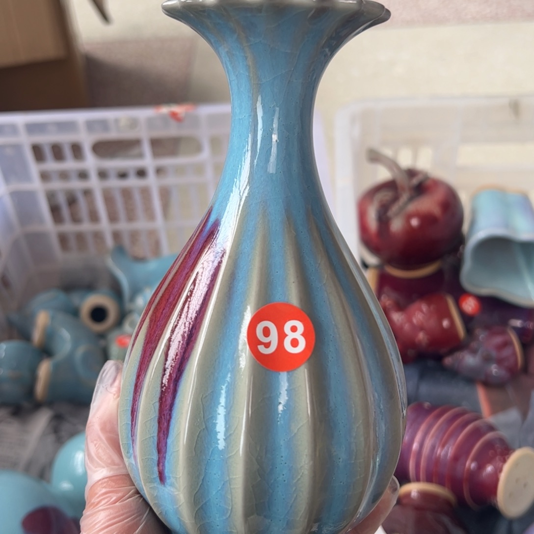 摆件郑家钧窑摆件