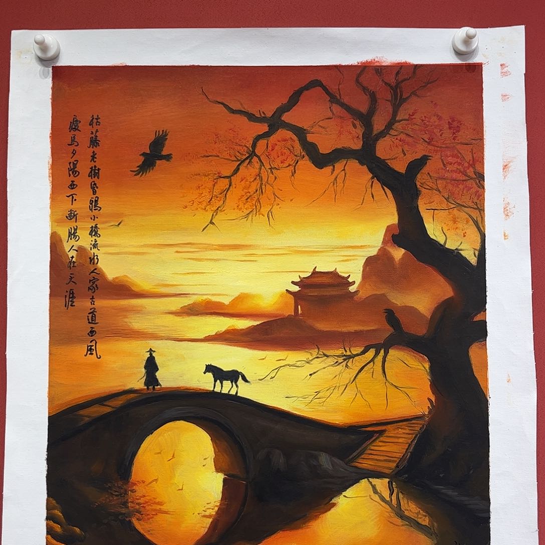 油画刘文桂油画作品