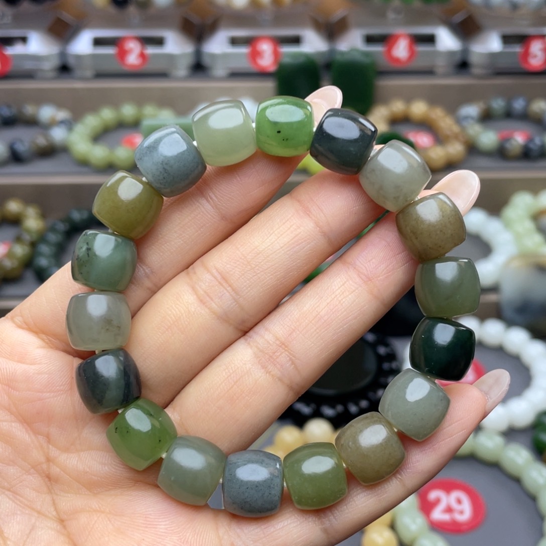 未镶嵌手串和田玉