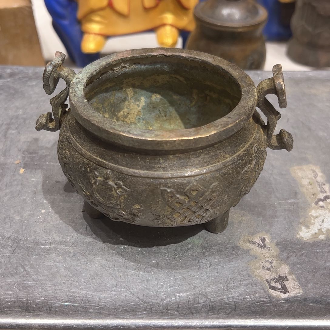 微瑕疵黄铜摆件工艺品