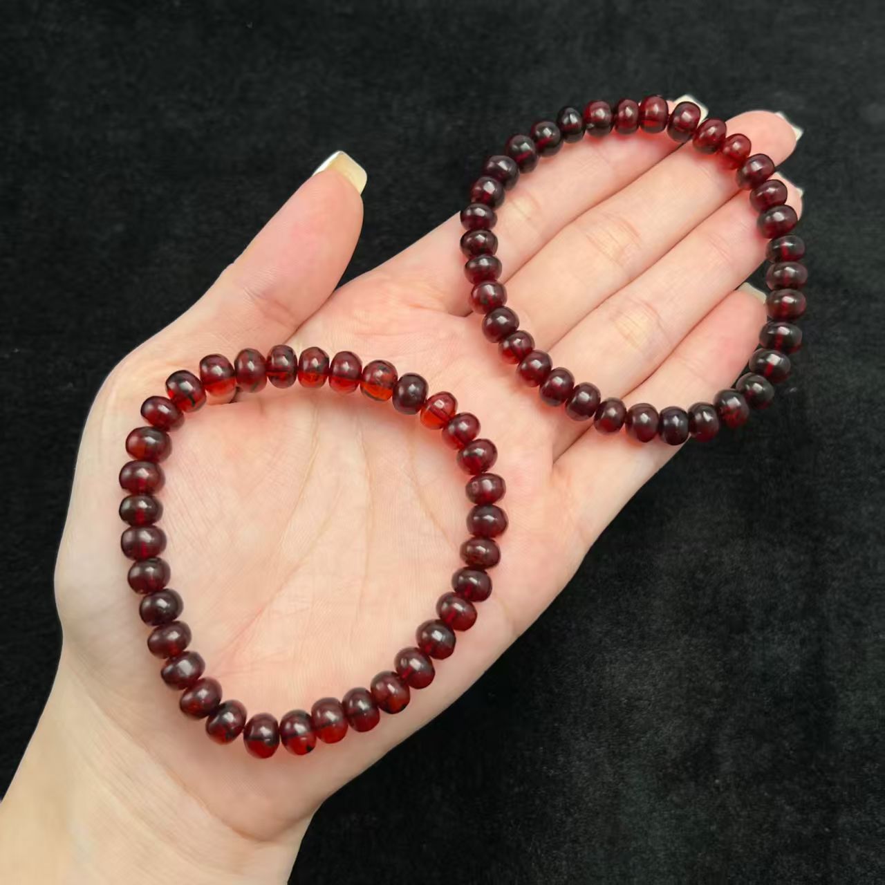 天然抚顺琥珀血珀手串-真正含有紫杉醇的琥珀B166H-295多样性发一