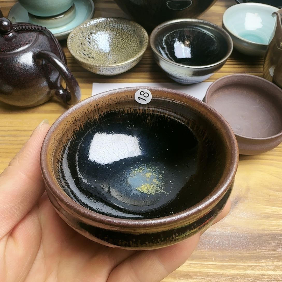 茶盏建窑建盏茶器18