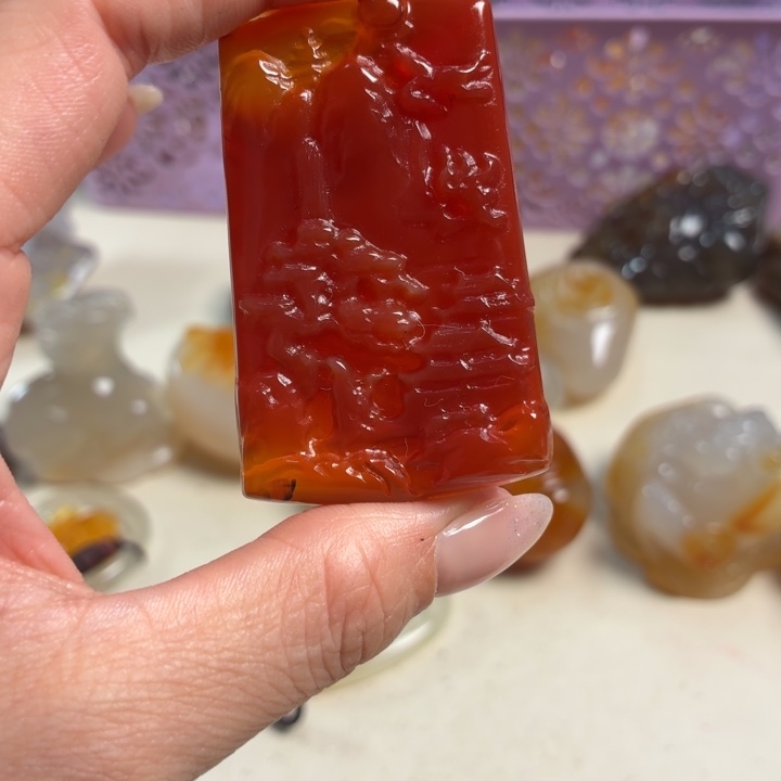 玛瑙/玉髓未镶嵌吊坠(不含链)