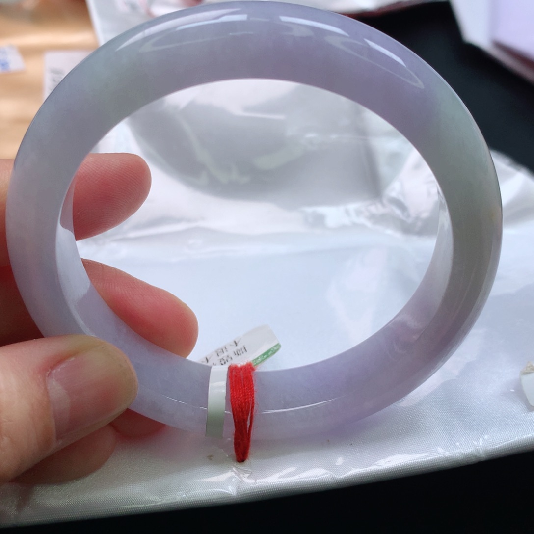 翡翠手镯未镶嵌缅甸翡翠5960