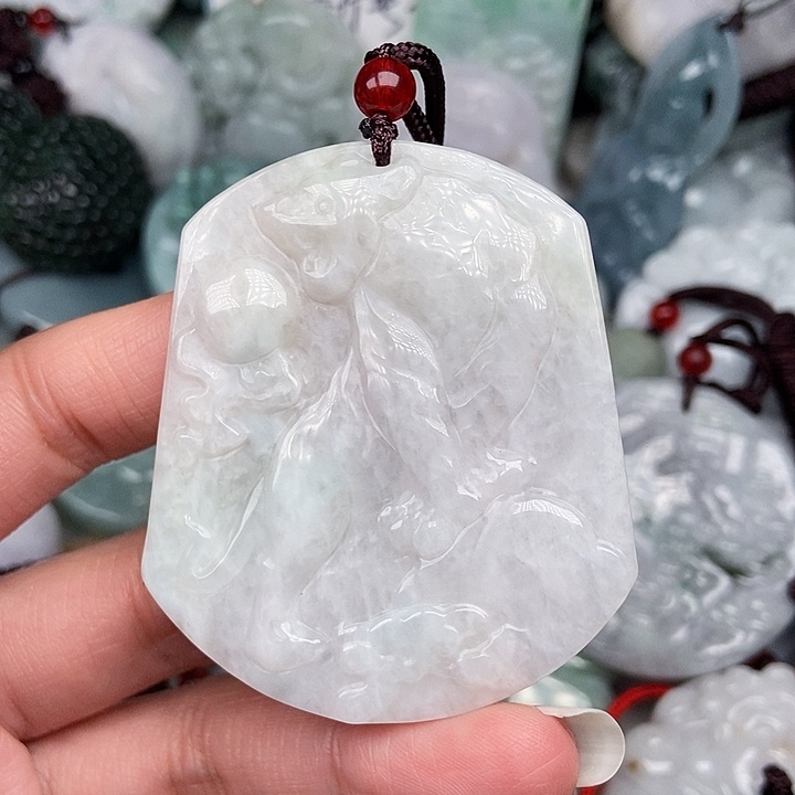 颈饰未镶嵌翡翠翡翠