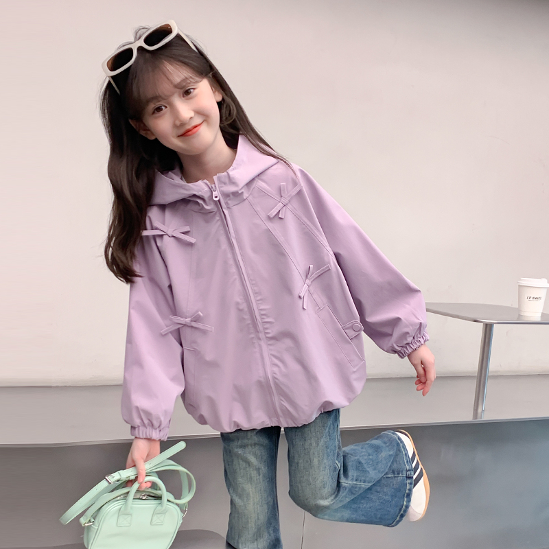 女童洋气外套2025新款春秋装上衣7528