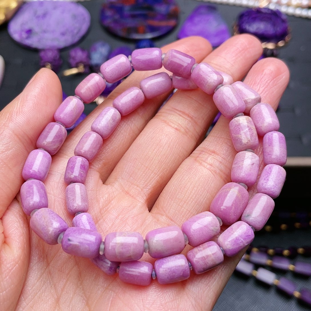 苏纪石（舒俱来）手链未镶嵌邹*%