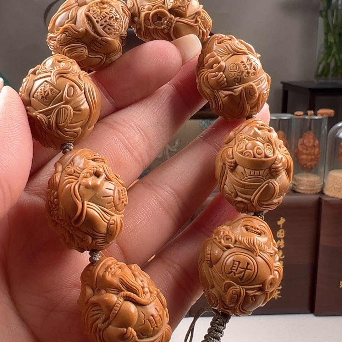 橄榄核手串/手链橄榄核雕橄榄核