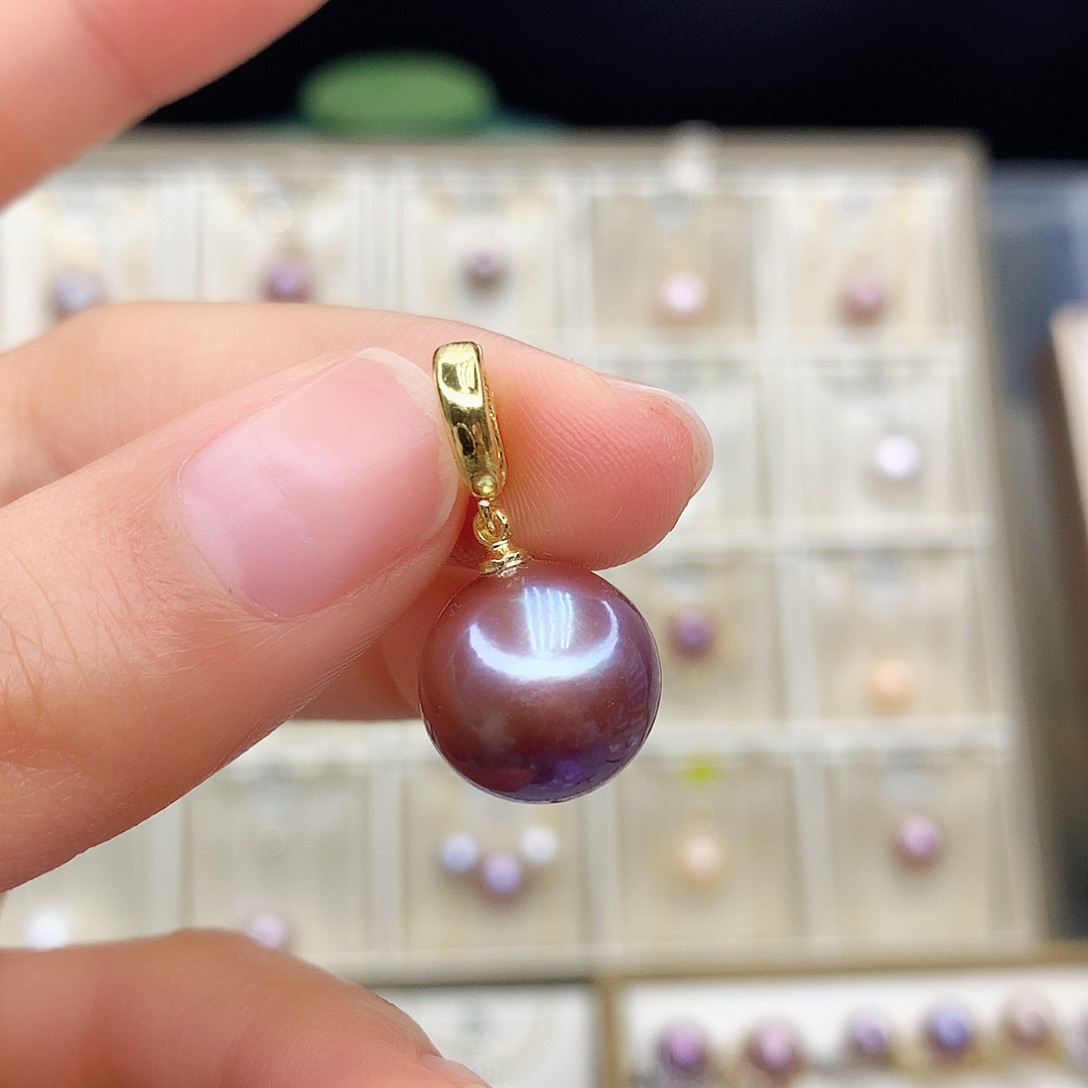 淡水珍珠颈饰合金