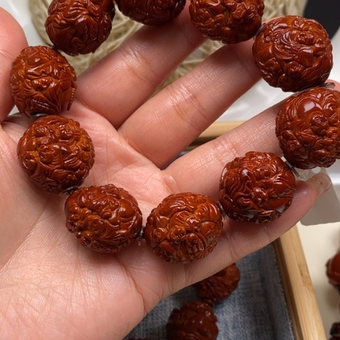 橄榄核手串温*橄榄核手串