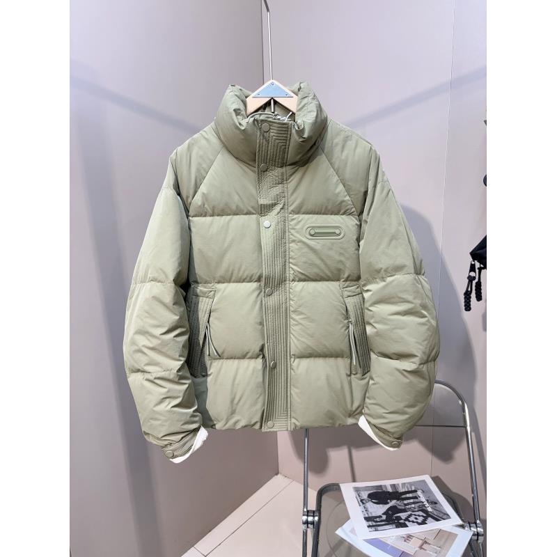 冬季新款时尚立领宽松纯色简约加厚防寒保暖外套#8071