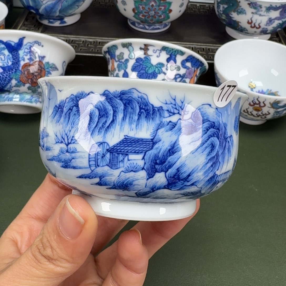 沙沙手工手绘茶具177