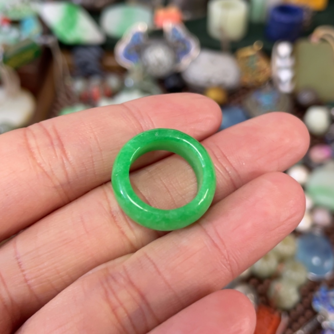 【闪购商品】翡翠散珠14.5精品精品精品精品