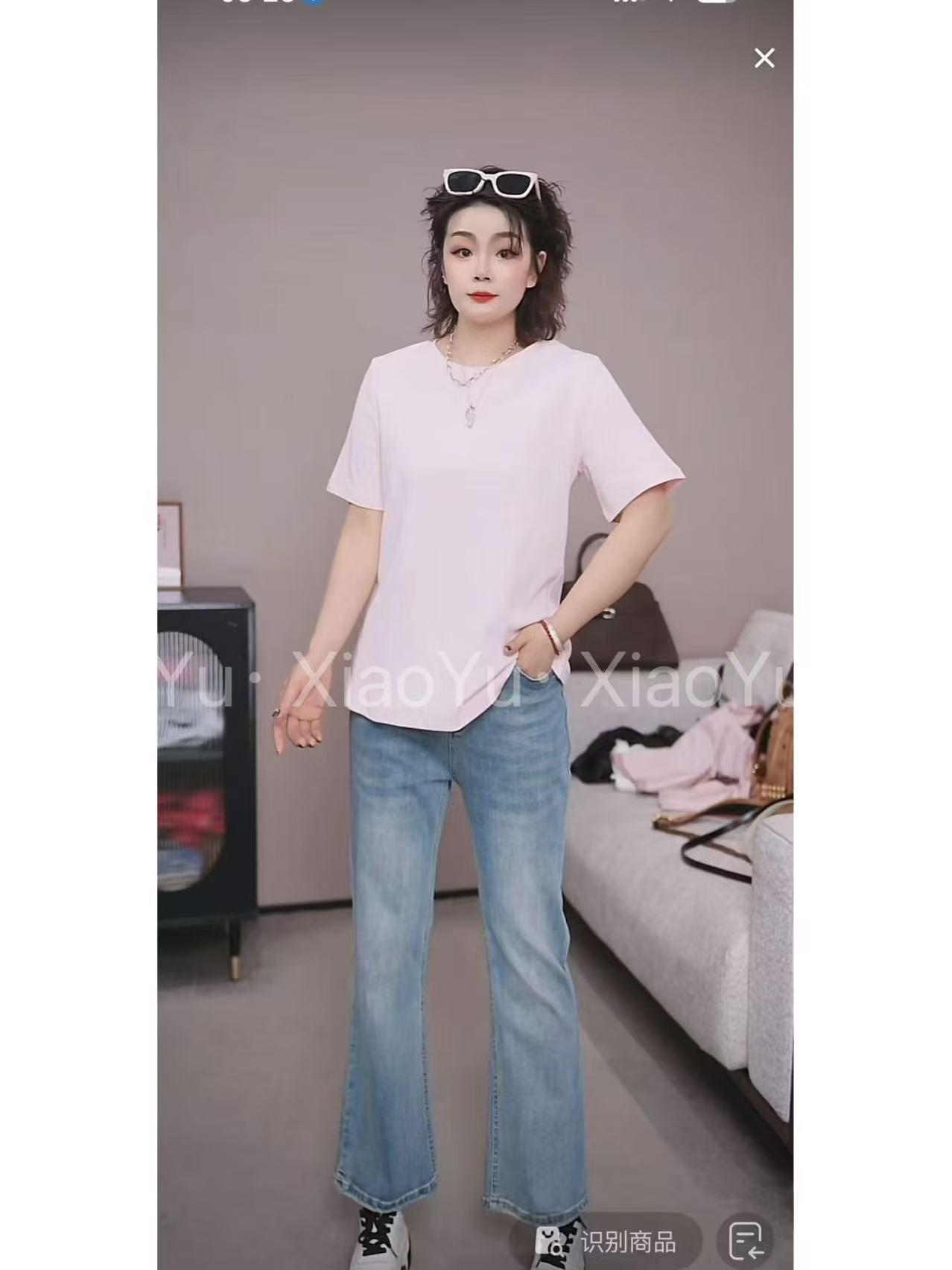 欧货【极简百搭正肩半袖T恤】YYX 5039【No退换】瑕疵品