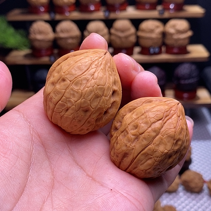 文玩核桃把件云鸡25