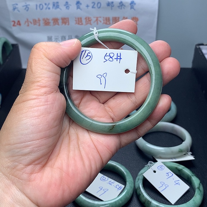 未镶嵌手镯翡翠15