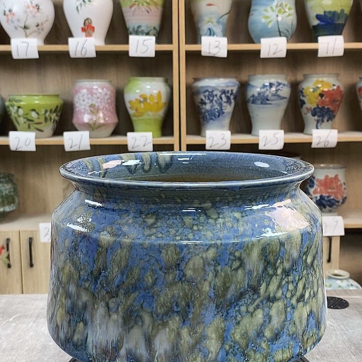 缸13zp景德镇陶瓷花盆