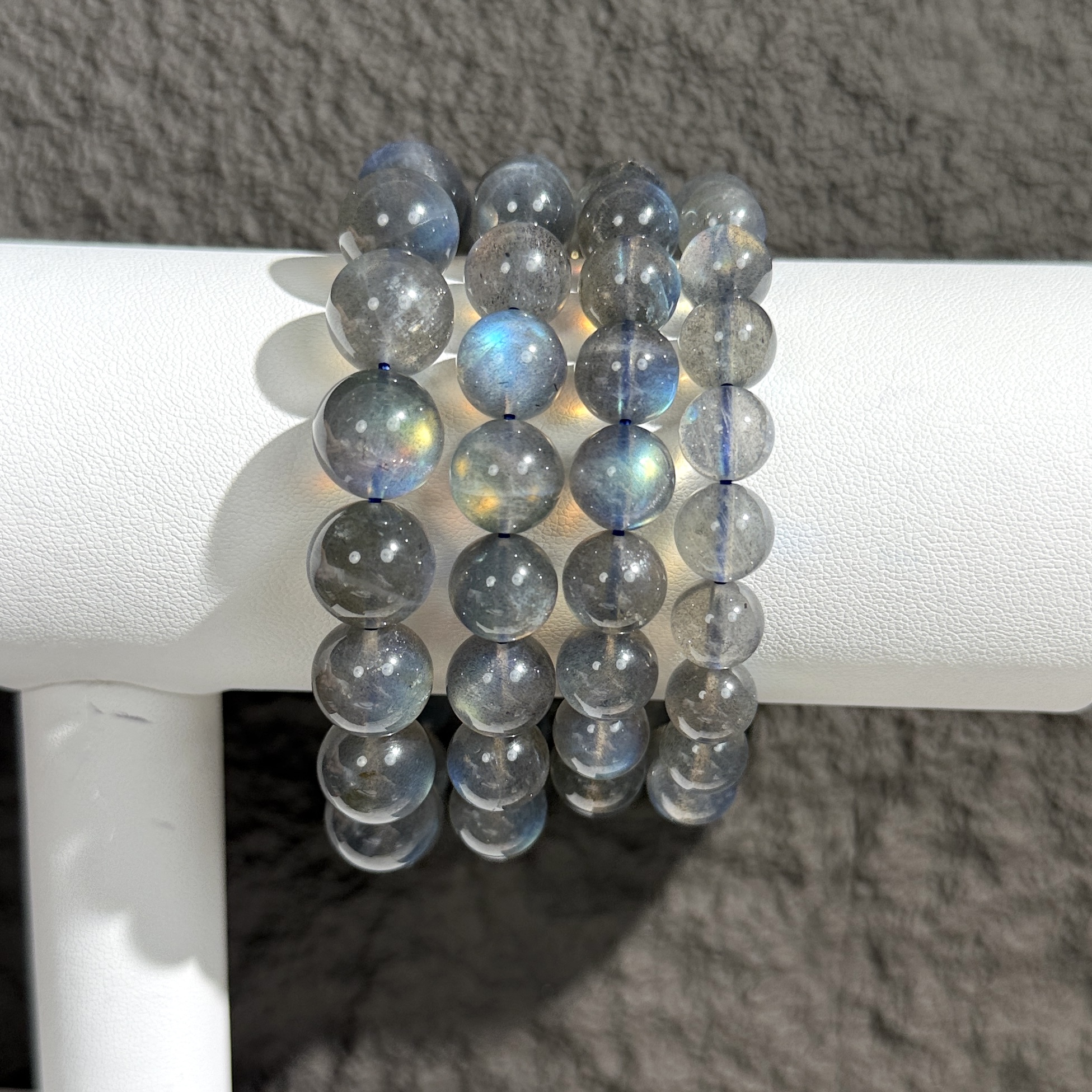 特级全光感无优化拉长石L104手链手串多样性发一