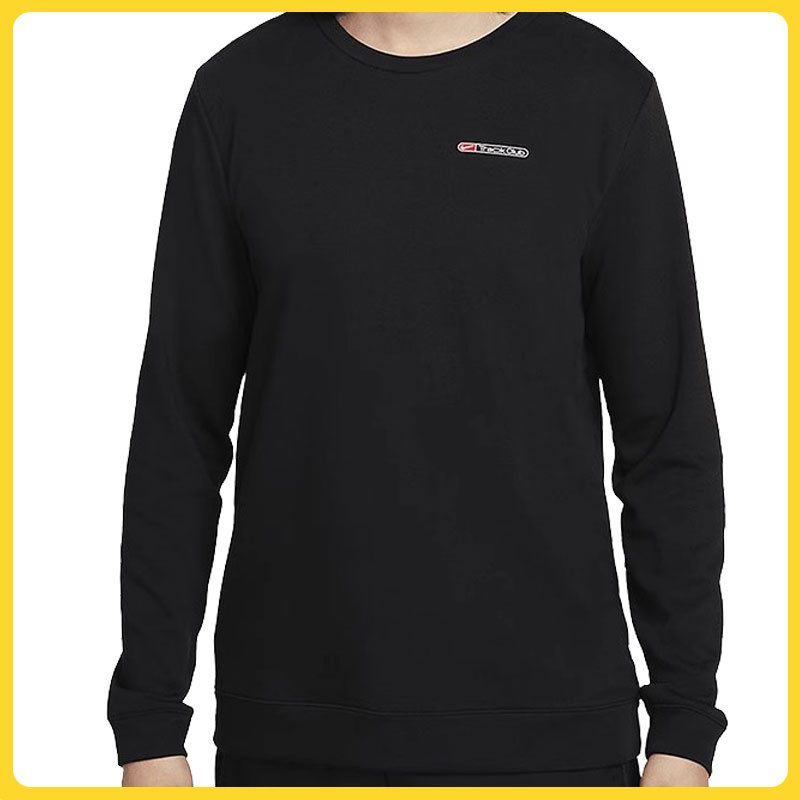 nike耐克男款卫衣DF TRACK CLUB FLC CREW针织套头衫FB5510-010