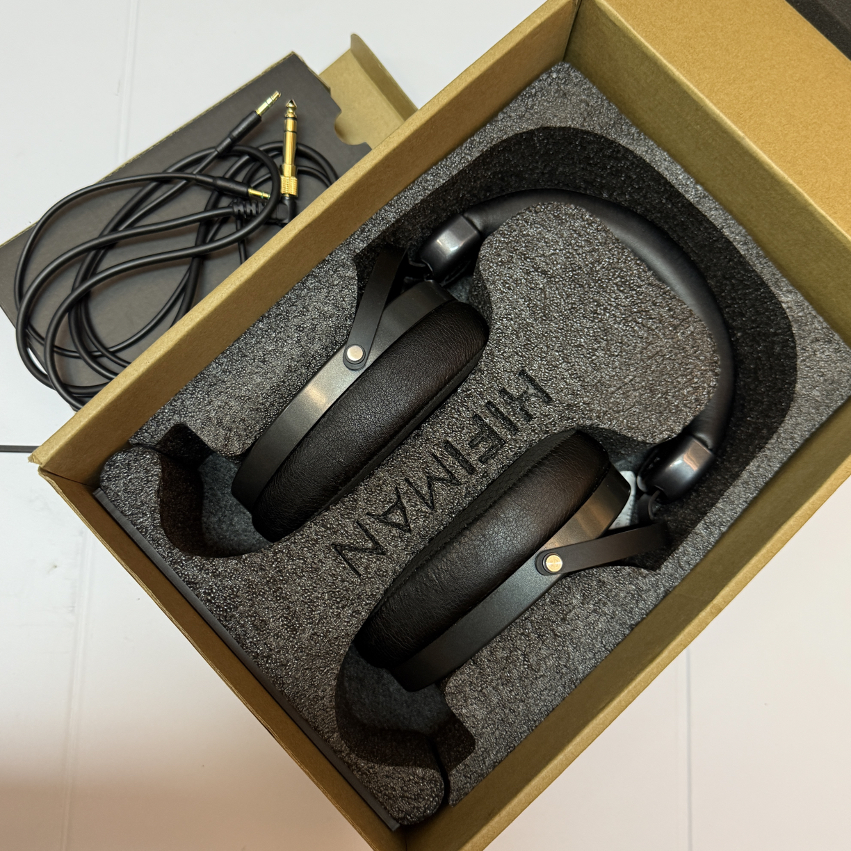 99新 iQOO 海菲曼Edition XS有线头戴HIFI耳机黑色#1032423