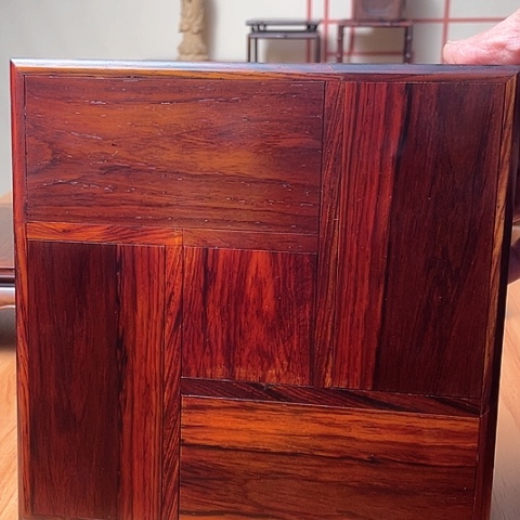 微凹黄檀（南美大红酸枝）万字