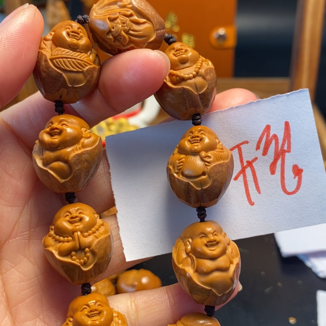 橄榄核手串/手链包衣，开裂