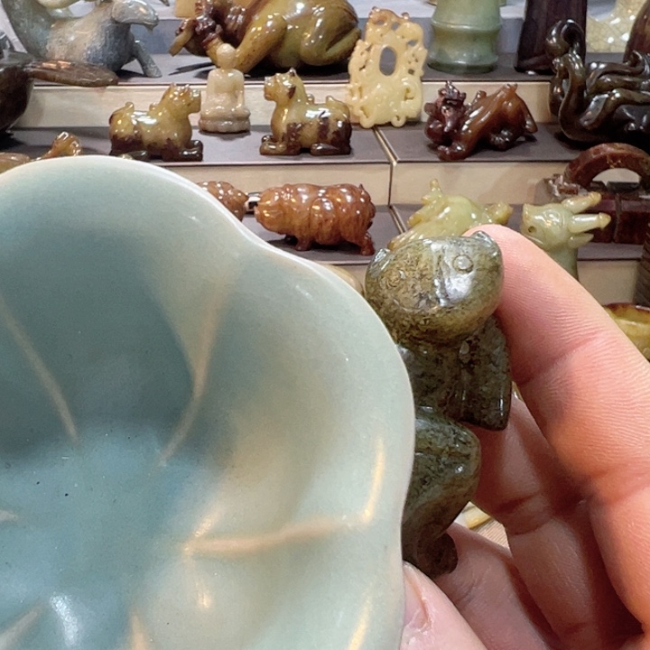 摆件摆件罐盛宝斋物件