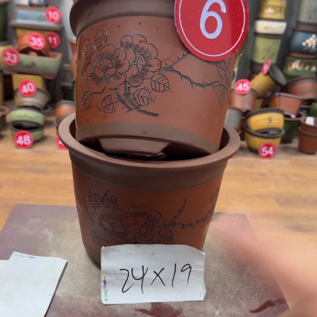 紫砂花盆破损包赔