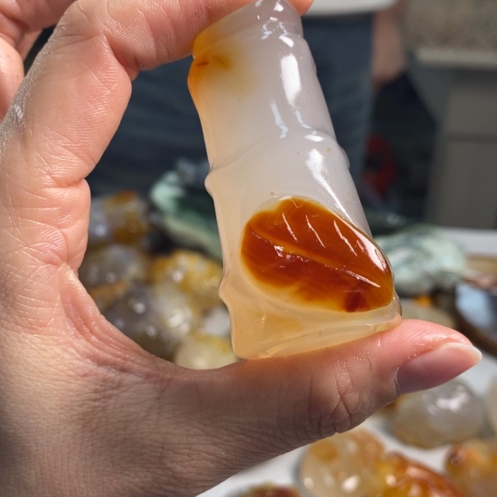 玛瑙/玉髓吊坠(不含链)未镶嵌