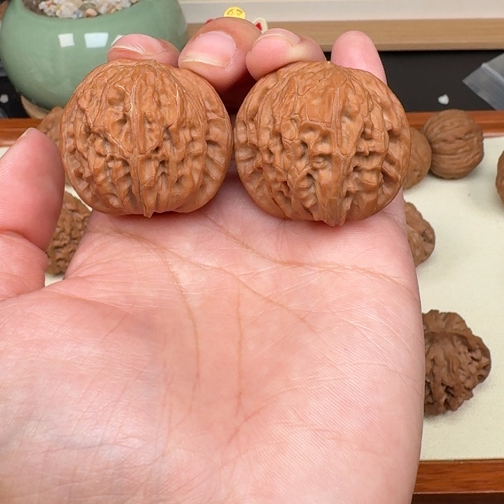 把件文玩核桃全品磨盘37