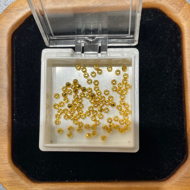 足金999素金5D硬金2.5MM蹦迪珠（此订单发10颗）