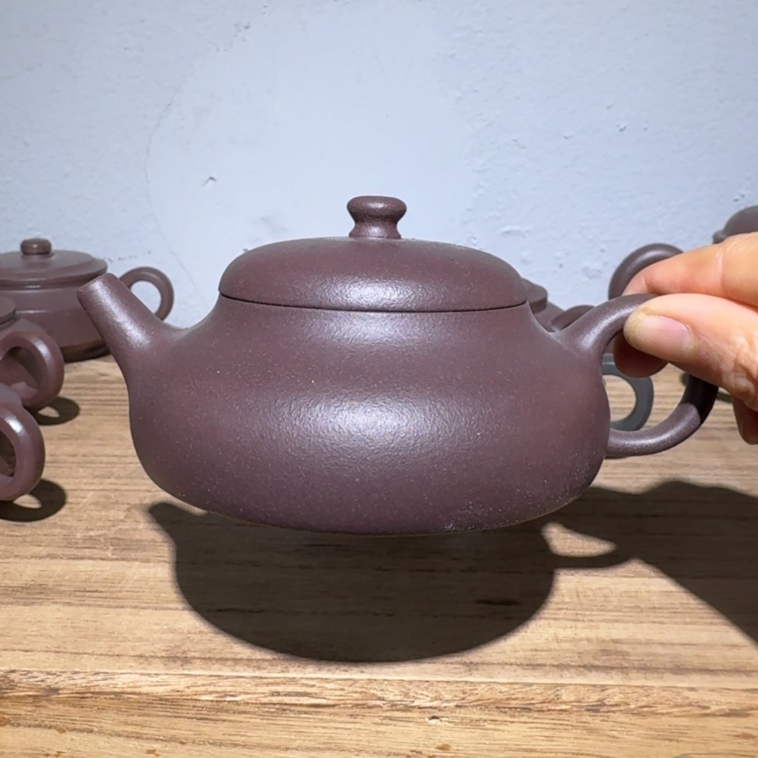 紫泥茶壶天青150毫升左右