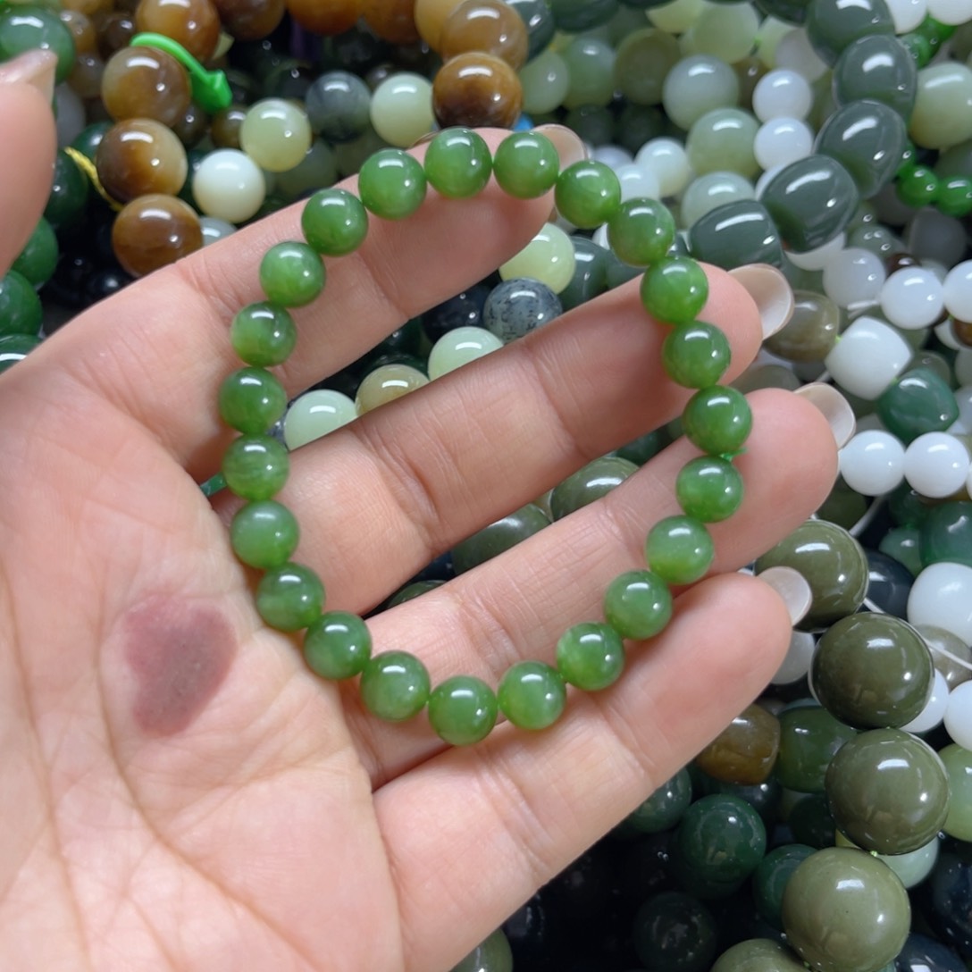 和田玉手链未镶嵌