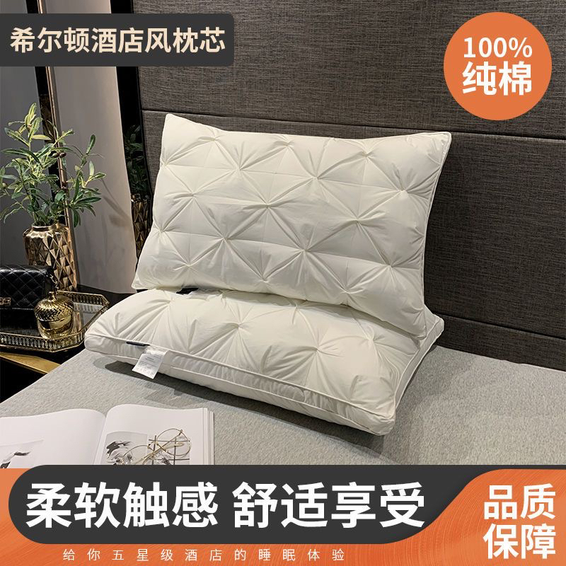 希尔顿专用双人枕头枕芯bak yahxisi （一对）