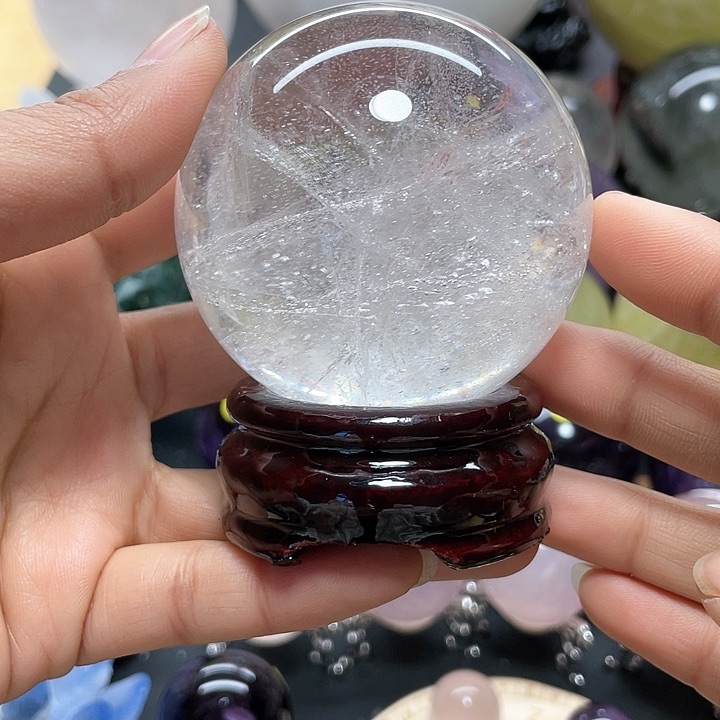 水晶白水晶卡6.5A305未镶嵌