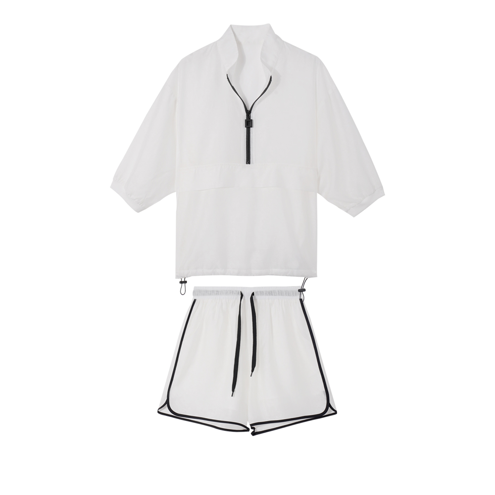 A 10107夏季时尚休闲运动短裤套装