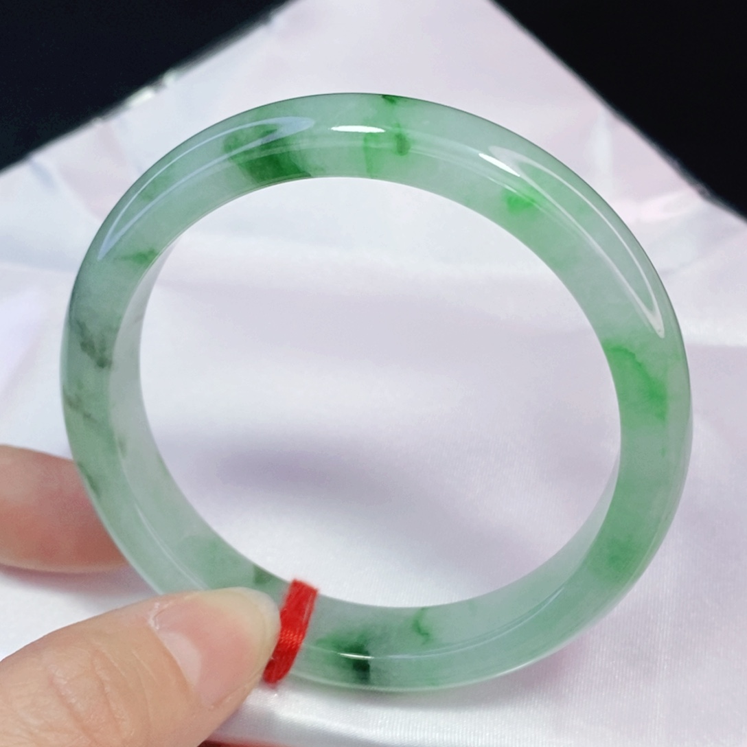 未镶嵌手镯翡翠57.8正圈新货强推