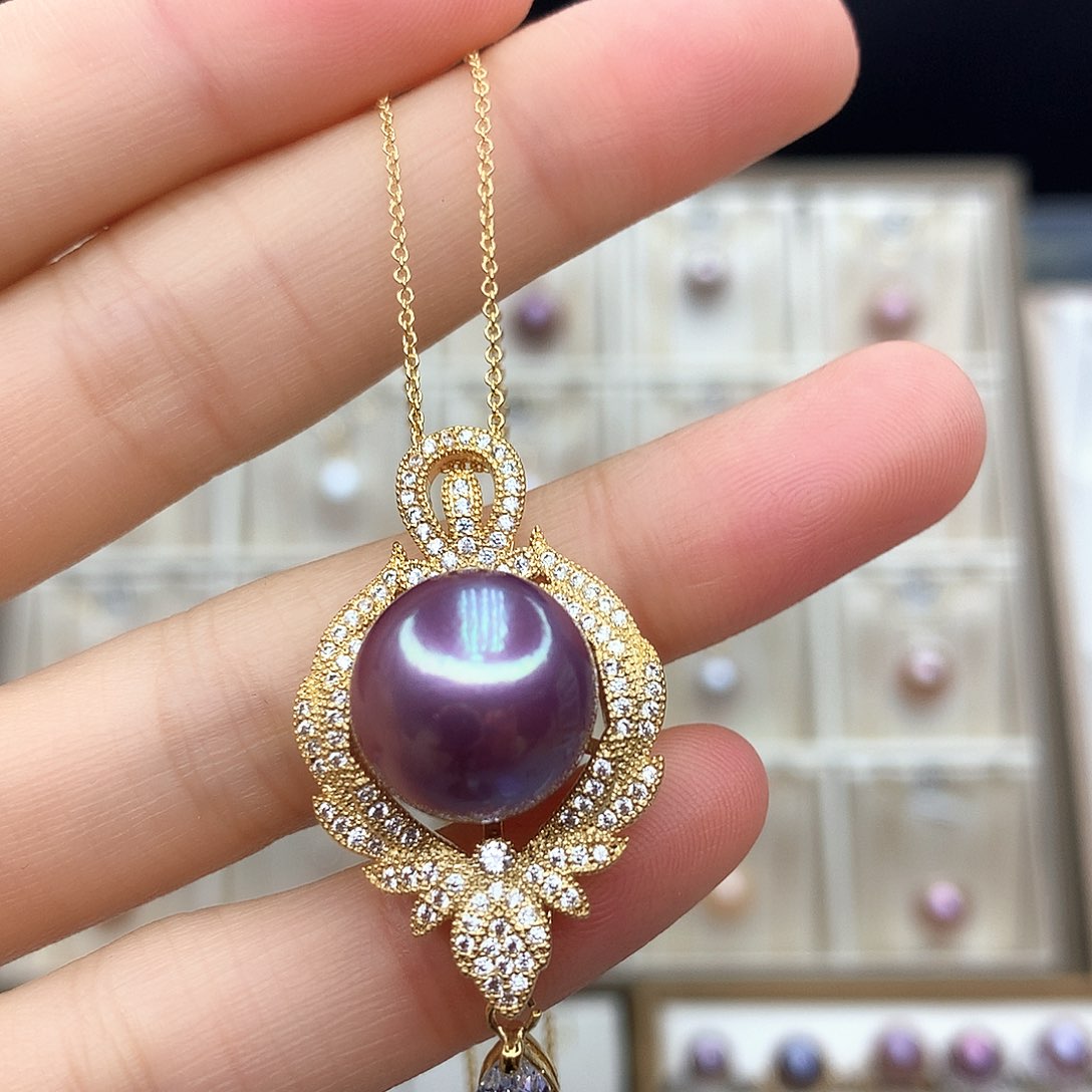 淡水珍珠颈饰合金