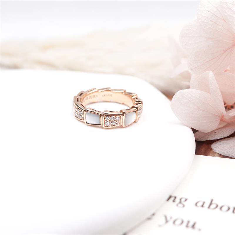 99新 BVLGARI/宝格丽 戒指/T_ZY0000323249